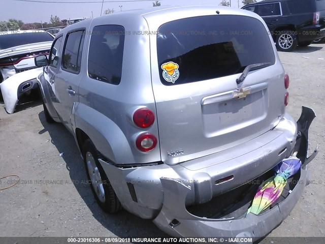 3GNDA13D76S548475 - 2006 CHEVROLET HHR LS SILVER photo 3