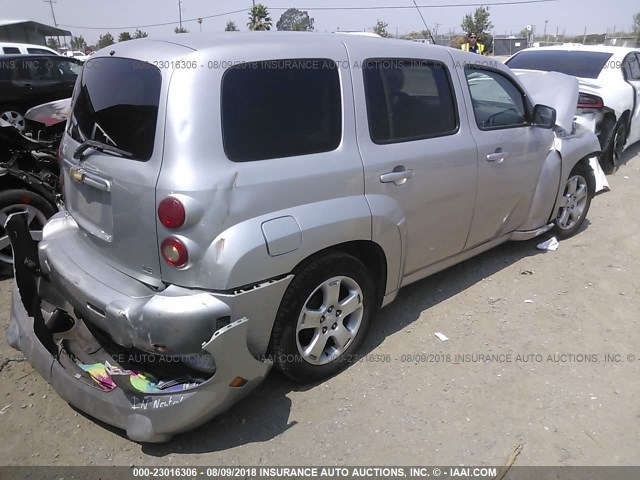 3GNDA13D76S548475 - 2006 CHEVROLET HHR LS SILVER photo 4