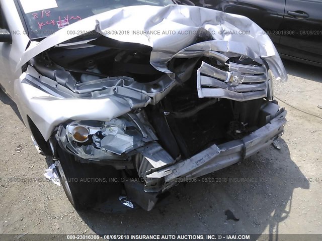 3GNDA13D76S548475 - 2006 CHEVROLET HHR LS SILVER photo 6