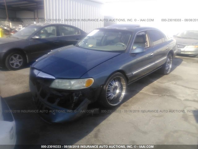 1LNHM97V01Y667050 - 2001 LINCOLN CONTINENTAL  蓝色 照片 2
