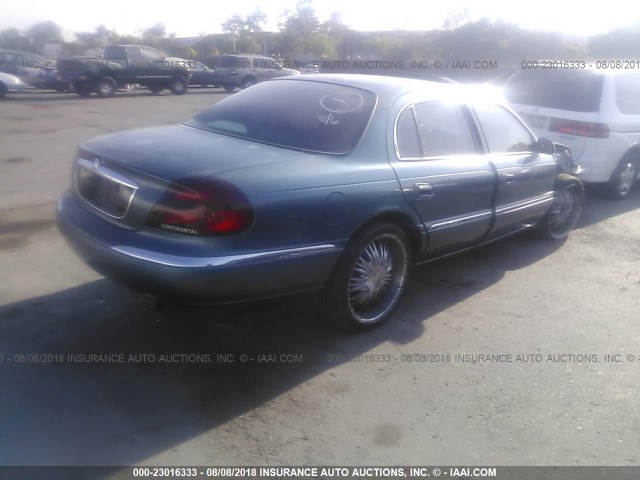 1LNHM97V01Y667050 - 2001 LINCOLN CONTINENTAL  蓝色 照片 4