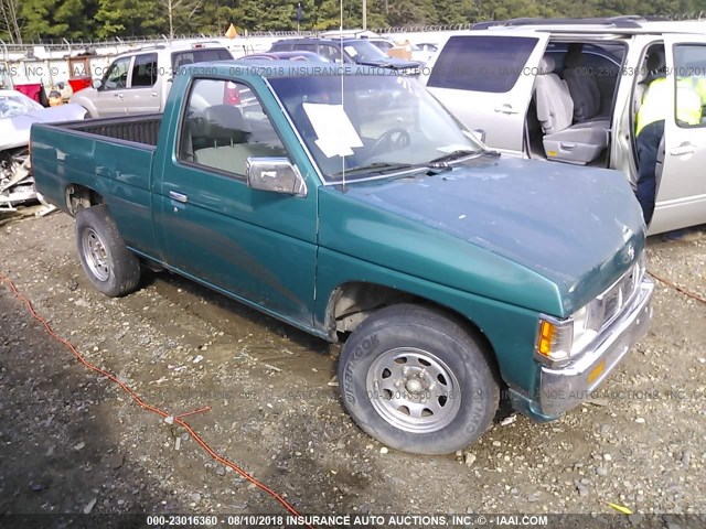 1N6SD11S5SC451376 - 1995 NISSAN TRUCK E/XE GREEN photo 1