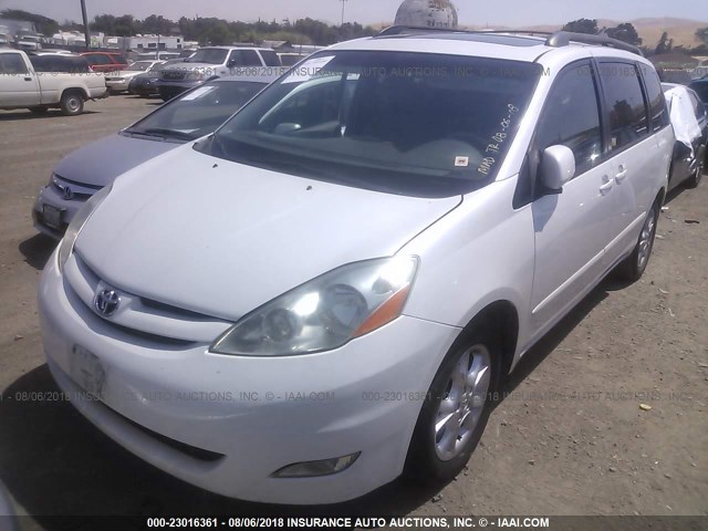 5TDZA22C46S556924 - 2006 TOYOTA SIENNA XLE/XLE LIMITED WHITE photo 2