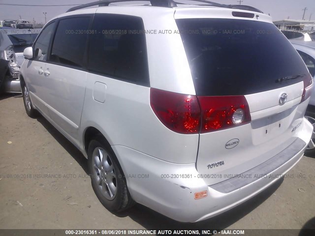 5TDZA22C46S556924 - 2006 TOYOTA SIENNA XLE/XLE LIMITED WHITE photo 3