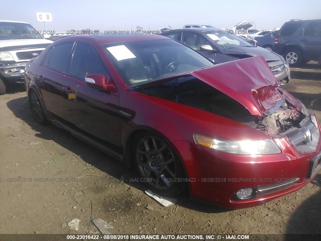 19UUA76507A009121 - 2007 ACURA TL TYPE S RED photo 1