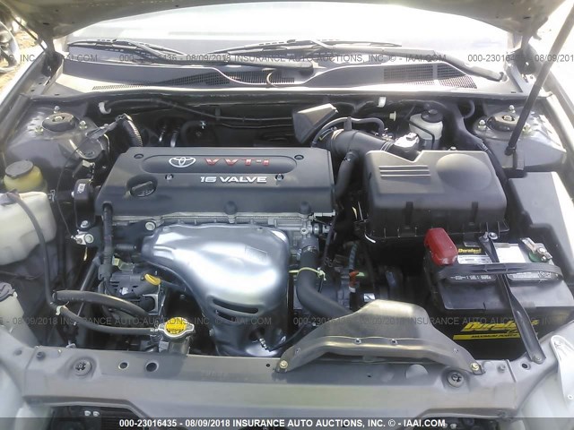 4T1BE32K43U748706 - 2003 TOYOTA CAMRY LE/XLE/SE ნაცრისფერი ფოტო 10