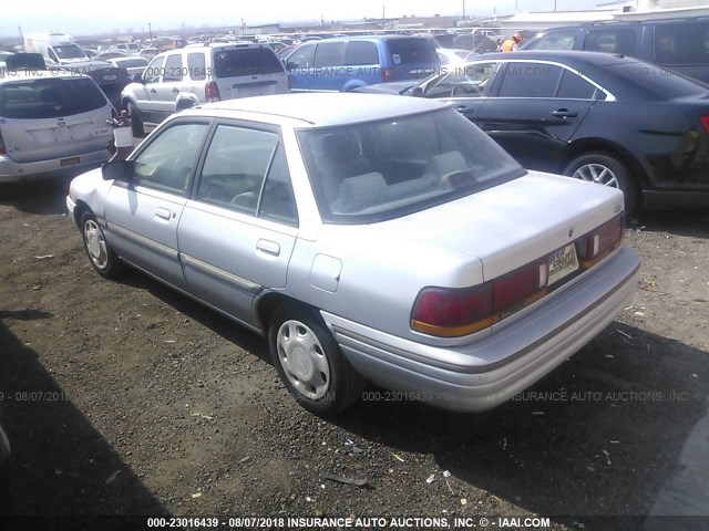 3FASP13J4SR125798 - 1995 FORD ESCORT LX/SPORT SILVER photo 3