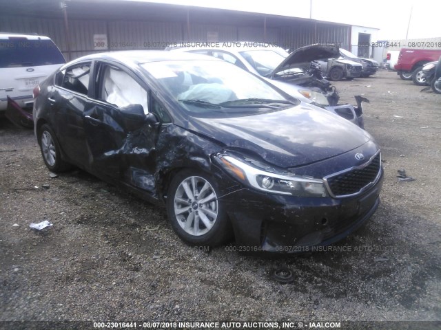 3KPFL4A70HE125992 - 2017 KIA FORTE LX/S BLACK photo 1