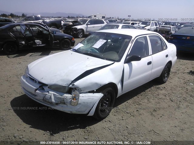1NXBR12E4YZ351460 - 2000 TOYOTA COROLLA VE/CE/LE 白色 照片 2