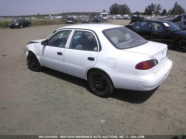 1NXBR12E4YZ351460 - 2000 TOYOTA COROLLA VE/CE/LE 白色 照片 3