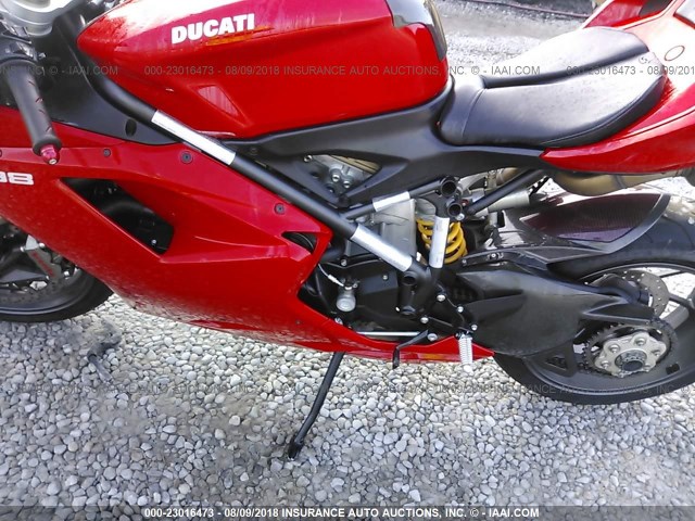 ZDM1XBLW5AB027197 - 2010 DUCATI 1198 BASE / S RED photo 9