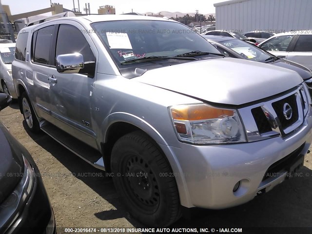 5N1BA08C79N604208 - 2009 NISSAN ARMADA SE/LE SILVER photo 1