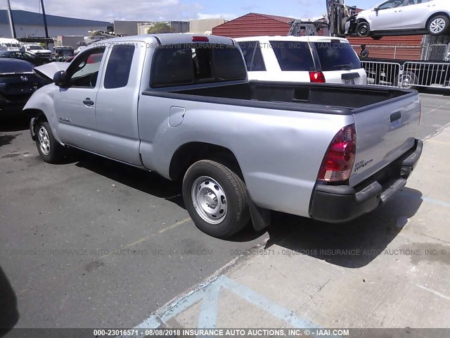 5TETX22N18Z481045 - 2008 TOYOTA TACOMA ACCESS CAB Күміс фото 3