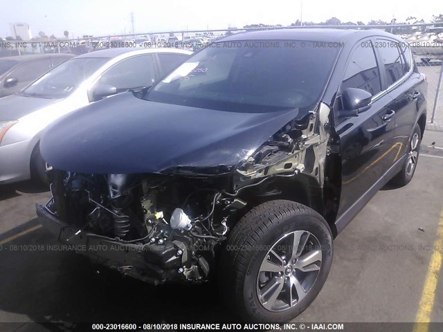 2T3WFREV0JW439245 - 2018 TOYOTA RAV4 ADVENTURE/XLE BLACK photo 2