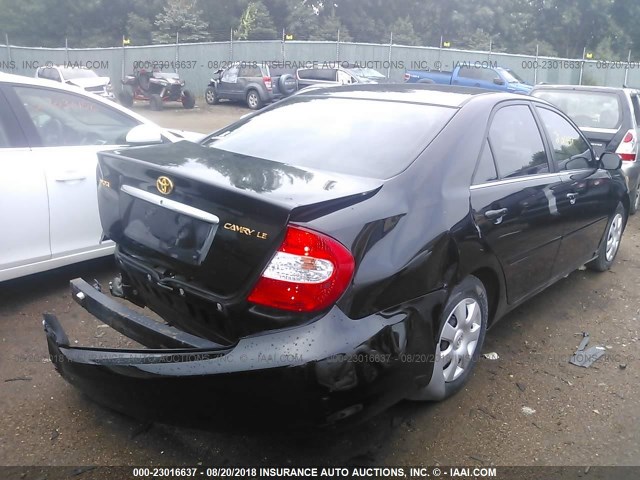 4T1BE32K13U145776 - 2003 TOYOTA CAMRY LE/XLE/SE Qara foto 4