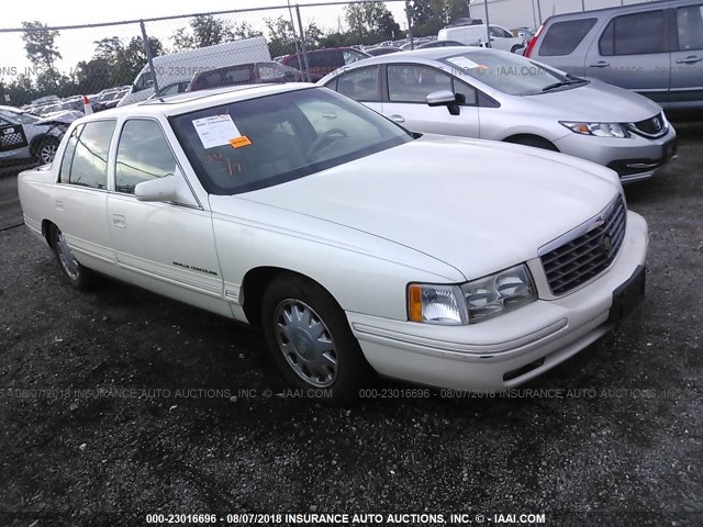 1G6KF549XWU711223 - 1998 CADILLAC DEVILLE CONCOURS WHITE photo 1