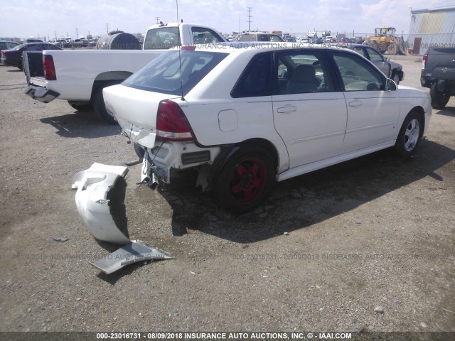 1G1ZT68N77F171040 - 2007 CHEVROLET MALIBU MAXX LT WHITE photo 4