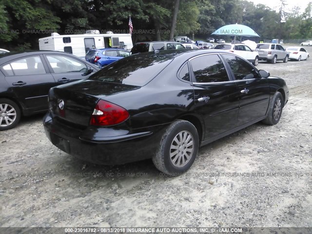 2G4WC582671209208 - 2007 BUICK LACROSSE CX BLACK photo 4