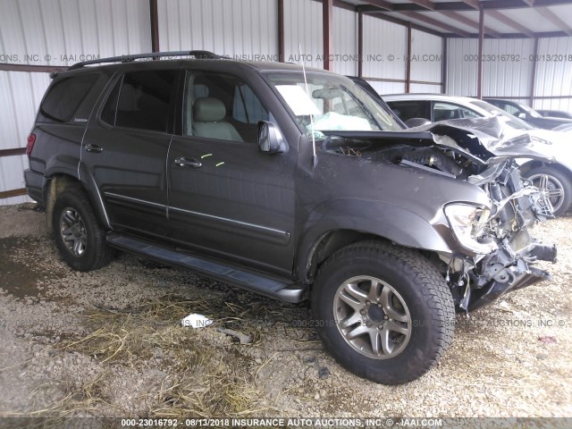 5TDBT48A14S224675 - 2004 TOYOTA SEQUOIA LIMITED Champagne photo 1