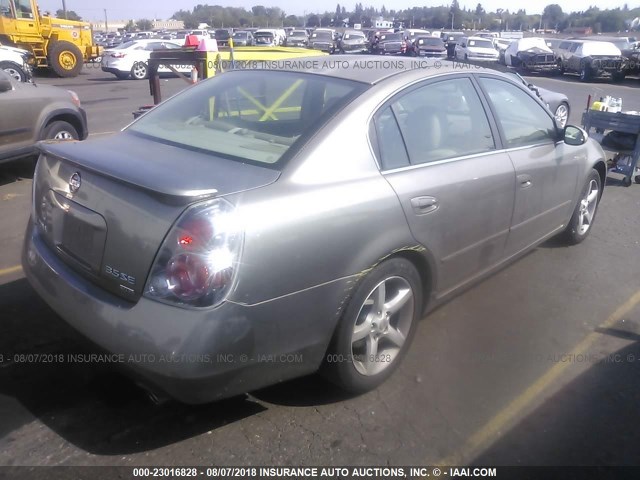 1N4BL11DX5C951826 - 2005 NISSAN ALTIMA SE/SL/SE-R BEIGE photo 4