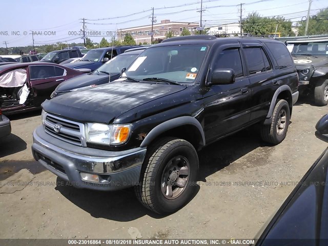 JT3HN86R3X0249240 - 1999 TOYOTA 4RUNNER SR5 BLACK photo 2