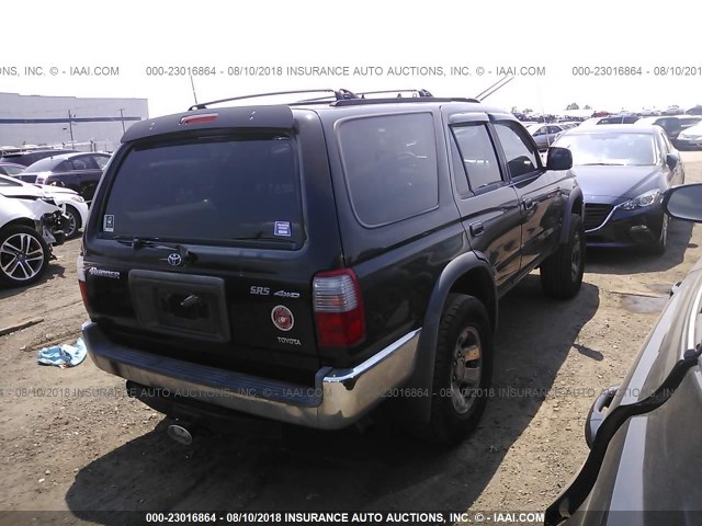 JT3HN86R3X0249240 - 1999 TOYOTA 4RUNNER SR5 BLACK photo 4