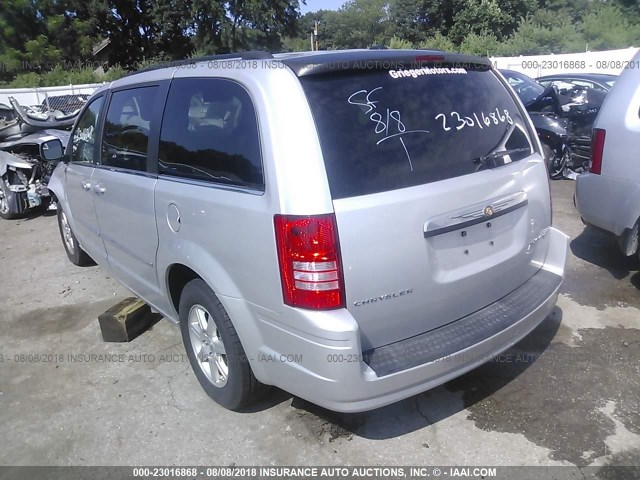 2A4RR5D10AR319297 - 2010 CHRYSLER TOWN & COUNTRY TOURING ვერცხლისფერი ფოტო 3