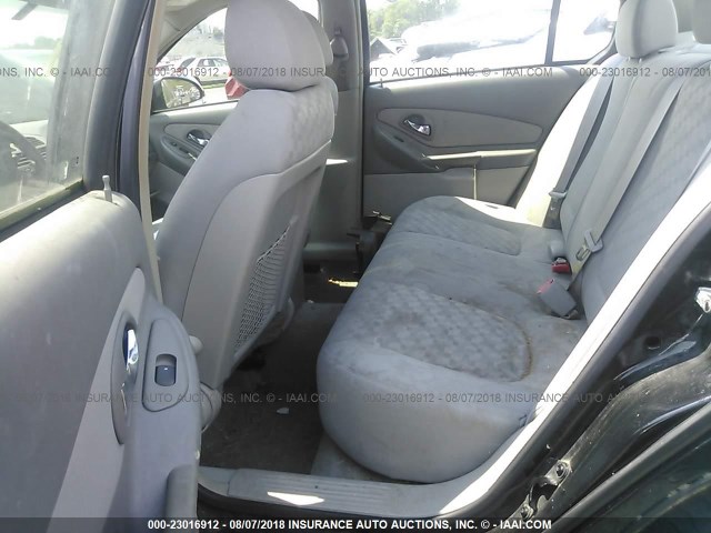 1G1ZT52875F164860 - 2005 CHEVROLET MALIBU LS BLACK photo 8