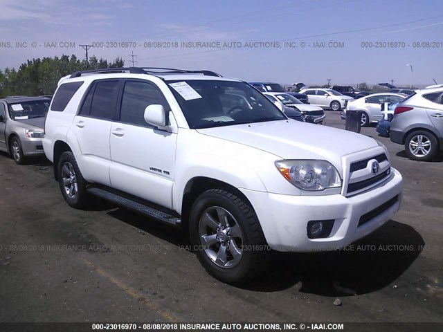 JTEBT17R08K006760 - 2008 TOYOTA 4RUNNER LIMITED WHITE photo 1