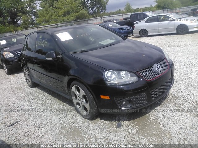 WVWEV71K37W141409 - 2007 VOLKSWAGEN NEW GTI BLACK photo 1