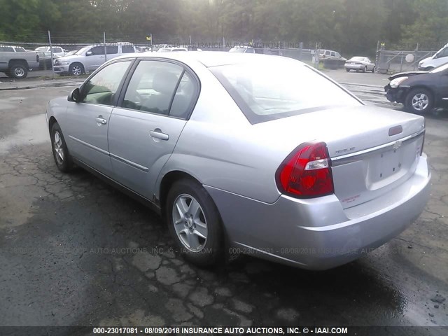 1G1ZT54805F168603 - 2005 CHEVROLET MALIBU LS Gümüş foto 3
