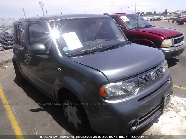 JN8AZ28R39T131190 - 2009 NISSAN CUBE S/SL GRAY photo 1