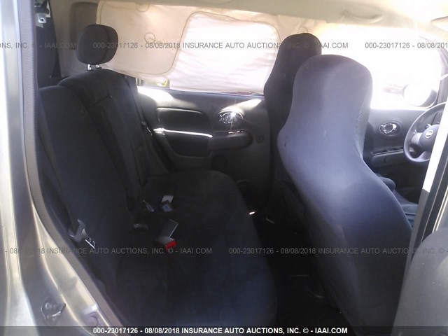 JN8AZ28R39T131190 - 2009 NISSAN CUBE S/SL GRAY photo 8