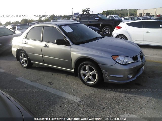 JF1GD61607H510147 - 2007 SUBARU IMPREZA 2.5I GRAY photo 1