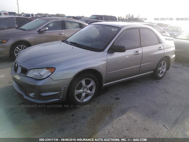 JF1GD61607H510147 - 2007 SUBARU IMPREZA 2.5I GRAY photo 2