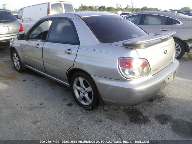 JF1GD61607H510147 - 2007 SUBARU IMPREZA 2.5I GRAY photo 3