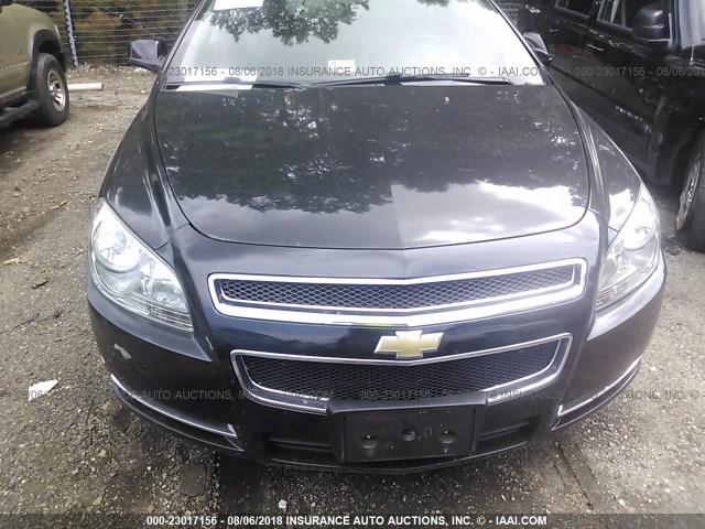 1G1ZD5EU6CF362879 - 2012 CHEVROLET MALIBU 2LT BLACK photo 6