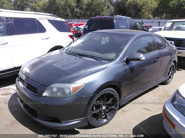 JTKDE167650043139 - 2005 TOYOTA SCION TC 灰色 照片 2