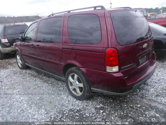 1GNDV23L25D261464 - 2005 CHEVROLET UPLANDER LS 红色 照片 3