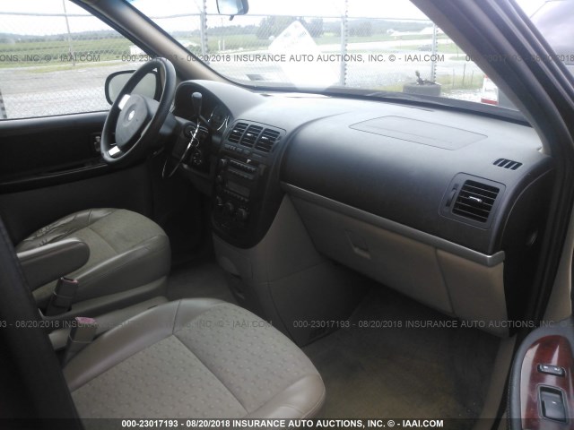 1GNDV23L25D261464 - 2005 CHEVROLET UPLANDER LS 红色 照片 5