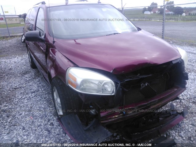 1GNDV23L25D261464 - 2005 CHEVROLET UPLANDER LS 红色 照片 6