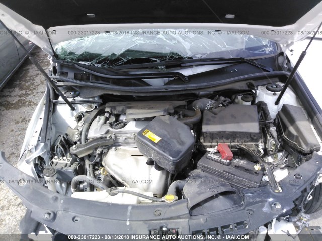 4T1BF1FK1EU846400 - 2014 TOYOTA CAMRY L/SE/LE/XLE 白色 照片 10