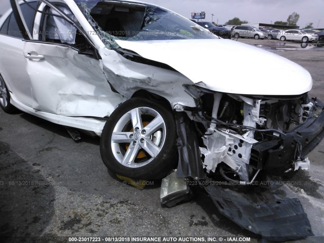 4T1BF1FK1EU846400 - 2014 TOYOTA CAMRY L/SE/LE/XLE 白色 照片 6