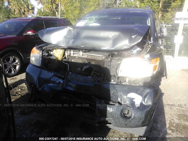 5N1AA08D98N624317 - 2008 NISSAN ARMADA SE/LE GRAY photo 6