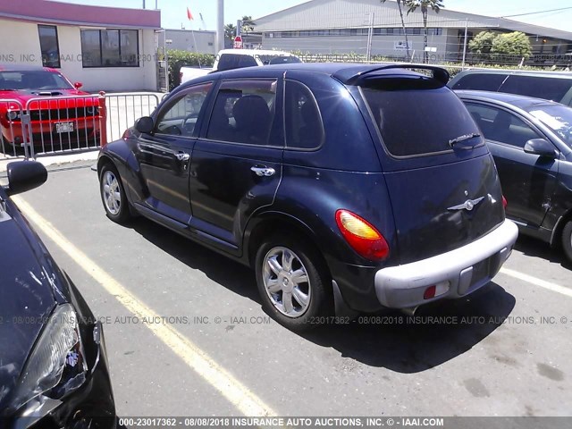 3C8FY68B62T376959 - 2002 CHRYSLER PT CRUISER LIMITED/DREAM CRUISER BLUE photo 3