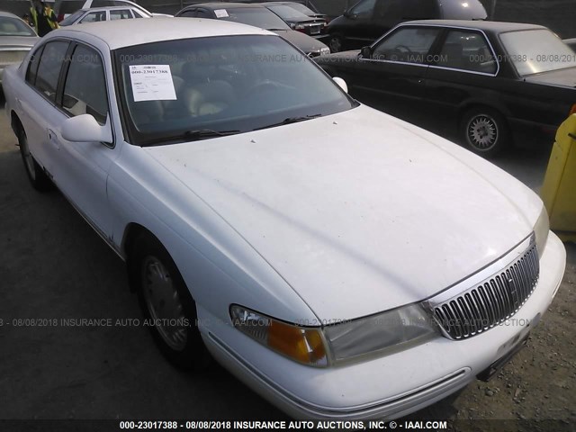 1LNLM97V2SY675436 - 1995 LINCOLN CONTINENTAL  WHITE photo 1