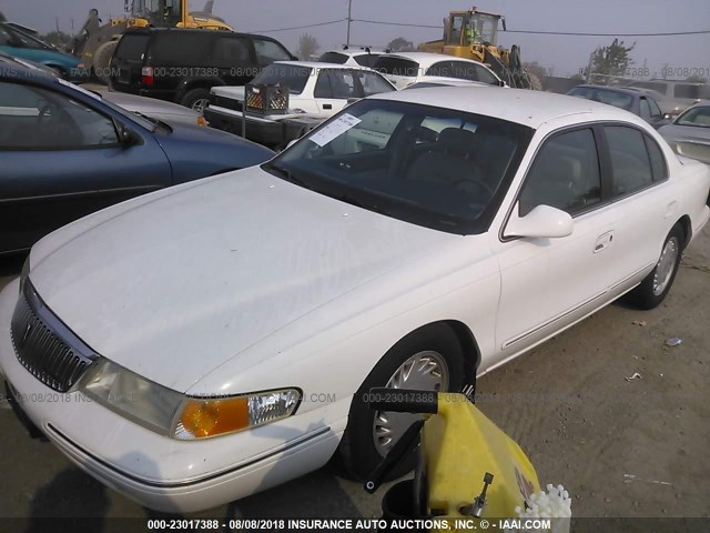 1LNLM97V2SY675436 - 1995 LINCOLN CONTINENTAL  Biały zdjęcie 2
