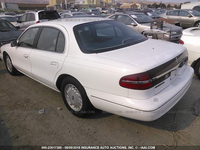 1LNLM97V2SY675436 - 1995 LINCOLN CONTINENTAL  WHITE photo 3