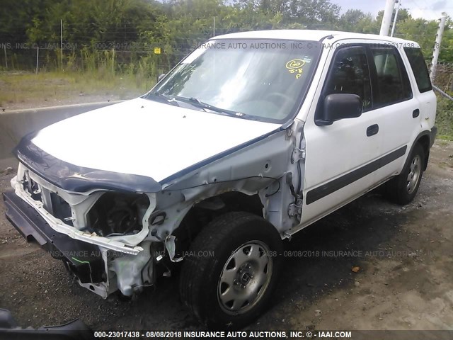 JHLRD18441C016830 - 2001 HONDA CR-V LX WHITE photo 2