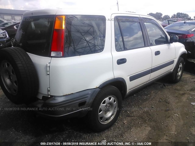 JHLRD18441C016830 - 2001 HONDA CR-V LX WHITE photo 4